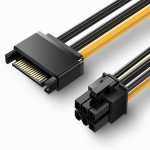 Ugreen 15 Pin To 6 Pin Sata Power Cable