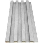 Wpc 4 Flute Wall Panel – Grey Slate – 160MM X 22MM X 2.9M