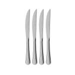 Bristol 4 Piece Steak Knives Set Silver