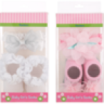 Tots Girls Socks 3 Piece Colour May Vary