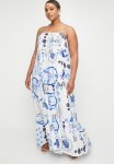 Superbalist Strappy Trapeze Maxi Dress - Mediterranean Fish