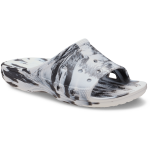 Saturday Marbled Slide Mens - Black white M13