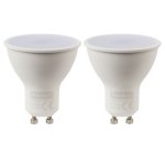 Eurolux - Rechargeable Emergency LED Lamp GU10 3W - Pack Of 2