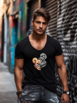 Gemini Tee - Urban Series - Black - Medium