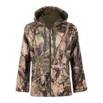 Ladies Camouflage Reversible Soft Shell Hooded Jacket - Camouflage 2XL