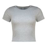 Rib Crop T-Shirt