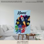 Fleece Blanket Space Pj Mask Blanket