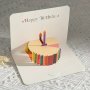 Cake 3D Pop Up Happy Birthday Card For Women Men Kid With Envelope Funny Birthday Card For Wife Husband Best Friend Her Him From