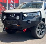 Toyota Hilux GD6 Raider 2024 Onwards Bzt X-series Front Bumper With Hoops Replacement For
