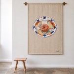 Naartjie – Original Art Print On Fabric