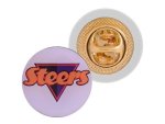 Lapel Badge Pin Clip - Std Size 30MM X 30MM
