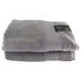 Big And Soft Luxury 600GSM 100% Cotton Bath Sheet Pack Of 2 - Light Grey