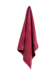 Deep Red Cotton Hand Towel - 50X90CM Brown