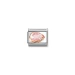 Composable Classic Link Pink Stone Drop Right