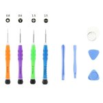 Jiafa JF-612-1 9 In 1 Repair Tool Set For Iphone Samsung