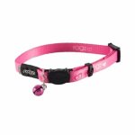 CAT Rogz Z Kiddy 11MM Small Safeloc Breakaway Collar Pink Hearts Design Waggs Pet Shop