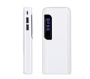 10 000MAH Power Bank With Bright LED Lamp - White