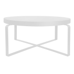 Hinny Coffee Table - White Textured