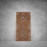Wall Art D118 - 2000 X 1000 X 20 Indoor Matt Silver No