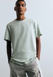 Regular Fit Round-neck T-Shirt - Green