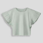 GIRLS Flutter Sleeve Tee - 10 Sage