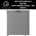 Defy Satin Metallic Electric Chest Freezer CF210HC - 195L DMF513