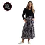 Lazer Cora 2-TEXTURED Dress - Print L