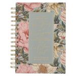 Journal - Be Strong & Courageous - Dahlia