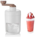 Portable 500ML Ice Shaver Machine Plastic Crusher Kitchen Tool Set