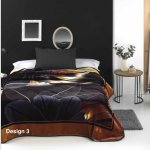 Spanish Mora 24 Carat Blanket- Double Queen Assorted Designs - Design 3
