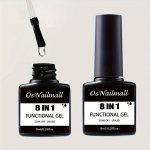 8 In 1 Nail Glue Gel Base Gel Builder Extension Gel Kit For Acrylic Nails False Nail Tips Gel Nail Polish Nail Repair Gel
