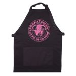 Braai & Beer Aprons Assorted Designs - Porkatarian Black Denim