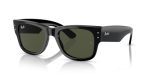 - Mega Wayfarer - Black green - Size 51