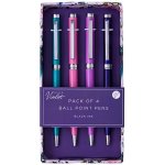 Ballpoint Pen 4 Pack Exquisite Peacock