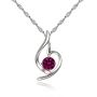 Eternal Radiance Birthstone Pendant Necklace