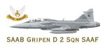 Saab Gripen D 2 Sqn Saaf Mug