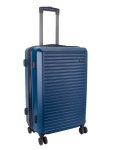 Mahe Medium 4 Wheel Trolley Case Navy