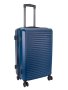 Voyager Mahe Medium 4 Wheel Trolley Case Navy