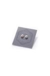 Scarab Earring Studs Silver