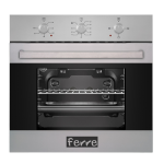 Ferre 60CM 3 Function Electric Under Counter Or Eye Level - Stainless Steel