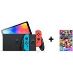 Nintendo Switch Oled Deluxe Bundle Console - With Mario Kart 8