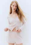 Pointelle Pyjamas - Pink