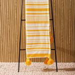 Chenille Throw Yellow