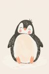 Cheerful Penguin Canvas Print - 600MM X 600MM