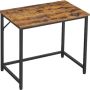 Writing Desk- Vintage Brown/black