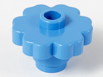 Parts Plant Flower 2 X 2 Rounded - Open Stud 4728 - Medium Blue