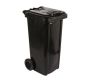 120L Wheelie Bin Black