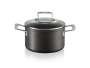 Le Creuset Toughened Non-stick Deep Casserole With Glass Lid 18CM