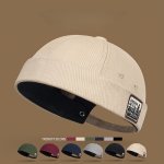 1PC Unisex Brimless Beanies Hip Hop Hat With One Label Suitable For Daily Wear And Party Days