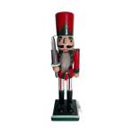 Nutcracker 25CM - Red And Green Top Hat